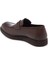 Kahve Hakiki Nubuk Deri Erkek Loafer - E24S1AY57120-A24 6