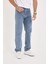 Erkek Mavi Baggy Denim Pantolon 6