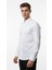 Erkek Beyaz/mavi Slim Fit Gömlek – Plus Scorpion, Ofis & Günlük Şık Kombin, Ütü Gerektirmeyen 2