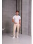 Erkek Krem Slim Fit Pantolon 1