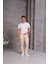 Erkek Krem Slim Fit Pantolon 2