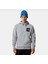 Kapüşonlu Ribanalı Amblemli Light Gri Sweatshirt Nort Face 1