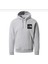 Kapüşonlu Ribanalı Amblemli Light Gri Sweatshirt Nort Face 4