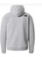 Kapüşonlu Ribanalı Amblemli Light Gri Sweatshirt Nort Face 5