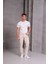 Erkek Krem Slim Fit Pantolon 2