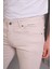Erkek Krem Slim Fit Pantolon 5