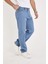 Erkek Mavi Baggy Denim Pantolon 6