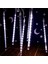 3.2 Metre Meteor LED Işık - Beyaz Kayar Işık Efektli Yağmur Damlası Dekoratif LED 4