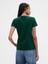 Kadın Koyu Yeşil Gap Logo T-Shirt 5