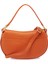 Turuncu Hakiki Deri Kadın Çapraz Askılı Çanta - S25Y1BC80135-J35 8