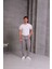 Erkek Krem Slim Fit Pantolon 4