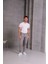 Erkek Krem Slim Fit Pantolon 5