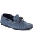 Mavi Hakiki Süet Deri Erkek Loafer - E25I1AY57297-F60 5