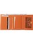 Turuncu Hakiki Deri Kadın Cüzdan - S1CB00005633-J35 2