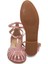 Pembe Hakiki Deri Kadın Sandalet - K25Y1SN67789-J91 9