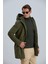 RIVER25 Erkek Mont Kapüşonlu Erkek Pamuk Kaban 2