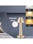Buffer® Çatı Model Gold Renk Şarjlı Dokunmatik 3 Renkli LED Masa Lambası 2
