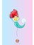 Deniz Kızı Ariel Temalı Karakter Folyo Balon 80 cm 1