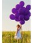 20 Adet Pastel Tonu Mor Renk 12INÇ Mor Balon-Doğum Günü Parti Süsleri Balon 2