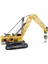 Vinç Ekskavatör Kepçe Metal Oyuncak Iş Makinası 1