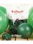 12 Inç Standart Boy Pastel Balon Koyu Yeşil 100 Adet 1