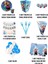 Frozen Elsa Temalı 8 Kişilik Full Set - Doğum Günü Parti Seti Malzemeleri 2