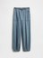 Kız Çocuk Mavi High Rise Denim Baggy Jogger Pantolon 5