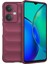 Newface Vivo Y27 Kılıf Optimum Silikon - Bordo 2