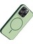 CPT05 Apple iPhone 16 Pro Max Neva Magsafe Kapak - Koyu Yeşil 4