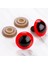 Loren 18 mm Kırmızı 5 Çift Amigurumi Göz 1