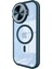 iPhone 14 Pro Max Kılıf Teleskop Lens Magsafe Silikon Kapak - Lacivert 1