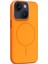 CPT05 Apple iPhone 14 Neva Magsafe Kapak - Turuncu 3