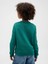 Kız Çocuk Koyu Yeşil Grafik Gap Logo Sweatshirt 4