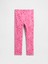 Kız Bebek Pembe Gap Pull-On Stretch Jersey Tayt 2