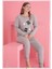Büyük Beden Pamuklu Hi Bear Ayıcık Desenli Pijama Takımı AX26291 1