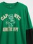 Erkek Çocuk Yeşil Relaxed Grafik T-Shirt 2
