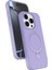 Apple iPhone 14 Pro Max Regal Magsafe Standlı Kapak - Lila 1