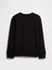 Erkek Çocuk Siyah Bisiklet Yaka Grafik Sweatshirt 3