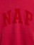 Erkek Kırmızı Vintagesoft Nap Logo Sweatshirt 4