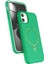 Apple Iphone 11 Regal Magsafe Standlı Kapak - Yeşil 1