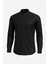 Erkek Hakim Yaka Slim Fit Gömlek – Şık, Modern, Uzun Kollu, Düz Model 1