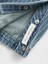 Bebek Mavi Denim Çizgili Utility Tulum 2