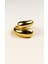 Bubble Tasarım Ayarlanabilir Altın Tonu Yüzük 9