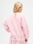 Kız Çocuk Pembe Süslü Dolman Sweatshirt 4