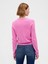 Kadın Pembe Cashsoft Crop Hırka 4