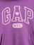 Kız Çocuk Mor Vintagesoft Oversized Gap Logo Sweatshirt 2
