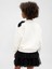 Kız Çocuk Krem Süslü Dolman Sweatshirt 4