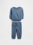 Bebek Mavi Fleece Two-Piece Outfit Set 1