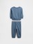 Bebek Mavi Fleece Two-Piece Outfit Set 3