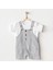 Andywawa AC25804 Jumpsuit Set Little King Salopet Takım Grey 1